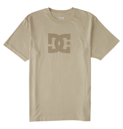 Beige Men DC Shoes DC Star Pigment Dye T-Shirt | DC-1329547