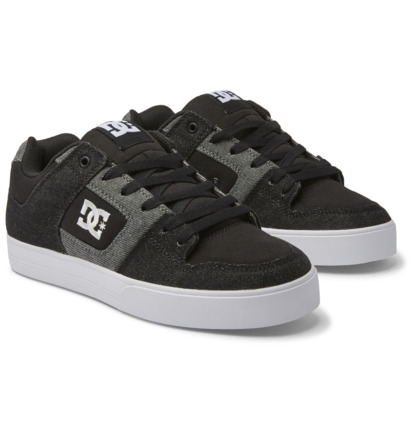 Black Blue Men DC Shoes Pure Sneakers | DC-6731408