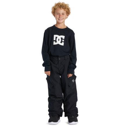 Black Kids' DC Shoes Banshee Technical Snowboard Pants | DC-8361925