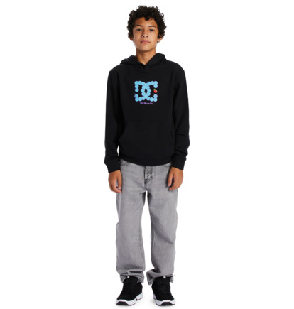 Black Kids' DC Shoes Bookworm Hoodie | DC-4732095