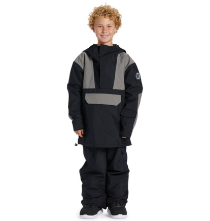 Black Kids' DC Shoes Dc-43 Technical Snowboard Jackets | DC-5980261