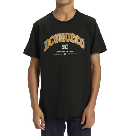 Black Kids' DC Shoes Orientation T-Shirt | DC-8147506