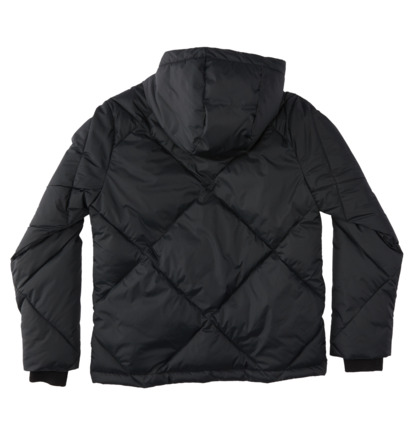 Black Kids' DC Shoes Passage Puffer Jackets | DC-0436985