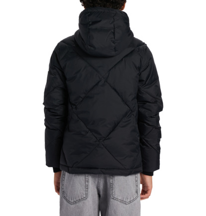 Black Kids' DC Shoes Passage Puffer Jackets | DC-0436985