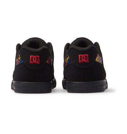 Black Kids' DC Shoes Pure Elastic Skate Shoes | DC-0568249