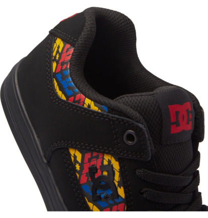 Black Kids' DC Shoes Pure Elastic Skate Shoes | DC-0568249