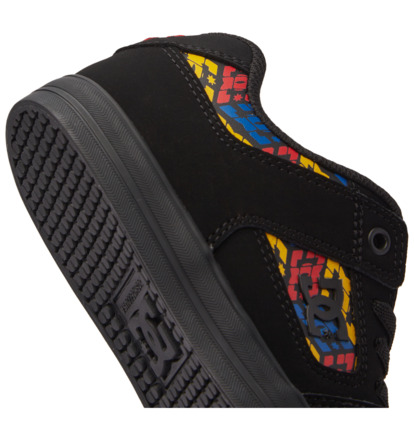 Black Kids' DC Shoes Pure Elastic Skate Shoes | DC-0568249