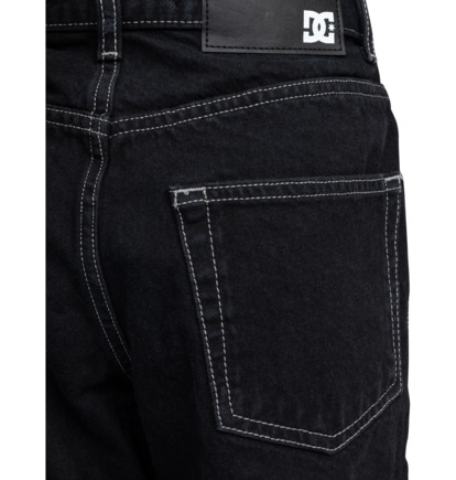 Black Kids' DC Shoes Worker Jeans | DC-9302184