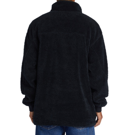 Black Men DC Shoes Avalon Mock Neck Fleece | DC-9751840