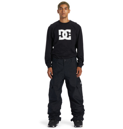 Black Men DC Shoes Banshee Technical Snowboard Pants | DC-5137842