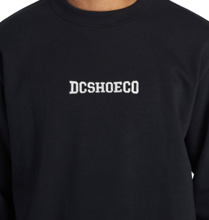 Black Men DC Shoes Baseline Sweatshirts | DC-9405217