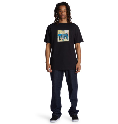 Black Men DC Shoes Bilyeu Philly T-Shirt | DC-6402197