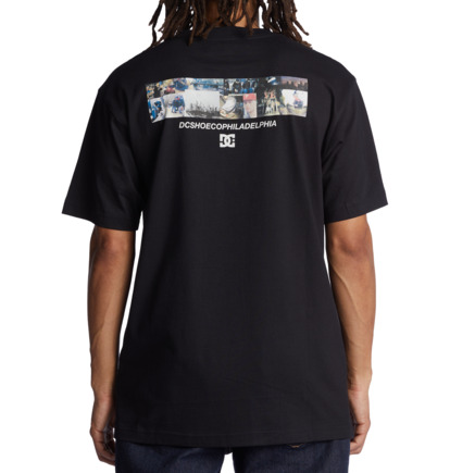 Black Men DC Shoes Bilyeu Philly T-Shirt | DC-6402197