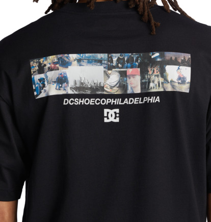 Black Men DC Shoes Bilyeu Philly T-Shirt | DC-6402197