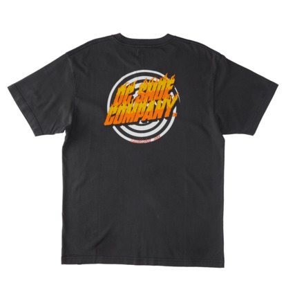 Black Men DC Shoes Burner T-Shirt | DC-3729648