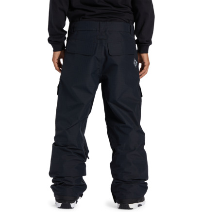 Black Men DC Shoes Code Technical Snowboard Pants | DC-5069472