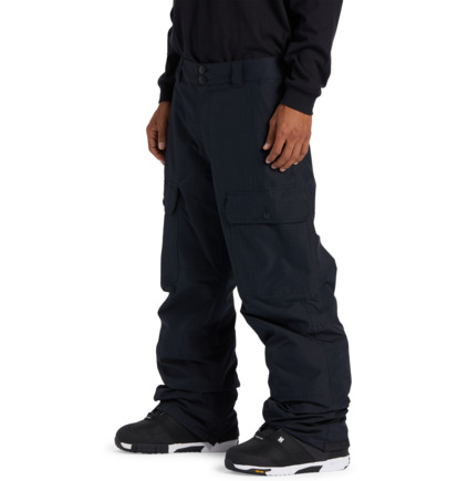 Black Men DC Shoes Code Technical Snowboard Pants | DC-5069472