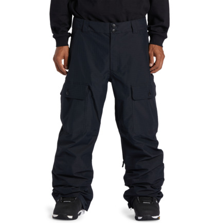 Black Men DC Shoes Code Technical Snowboard Pants | DC-5069472