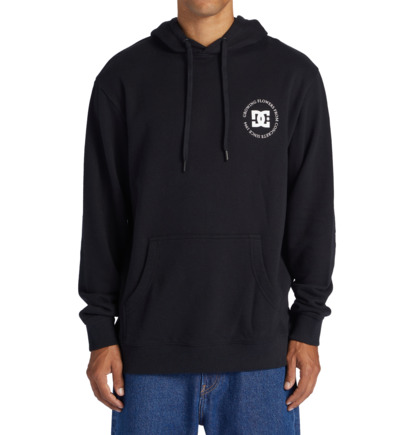 Black Men DC Shoes Concrete Hoodie | DC-8734259