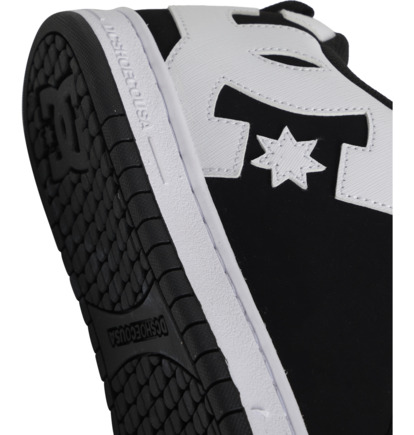 Black Men DC Shoes Court Graffik Sneakers | DC-1034275