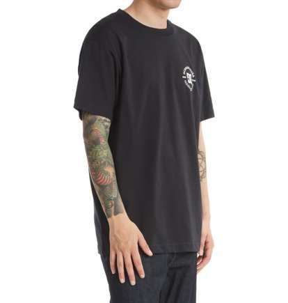 Black Men DC Shoes DC Star Pilot T-Shirt | DC-6519248