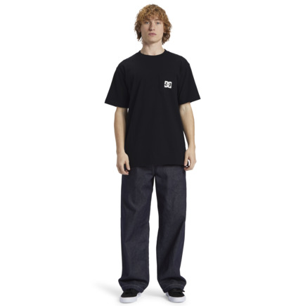 Black Men DC Shoes DC Star Pocket T-Shirt | DC-0357461