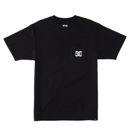 Black Men DC Shoes DC Star Pocket T-Shirt | DC-0357461