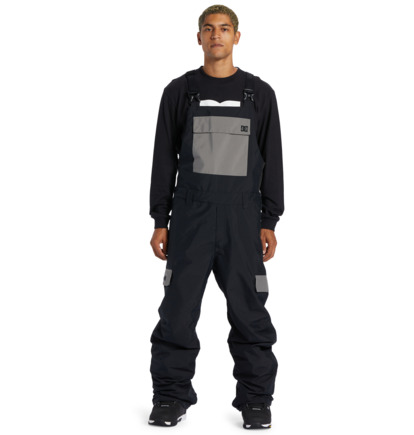 Black Men DC Shoes Docile Technical Snowboard Pants | DC-5012938