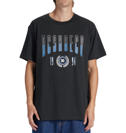 Black Men DC Shoes Dropout T-Shirt | DC-9268073