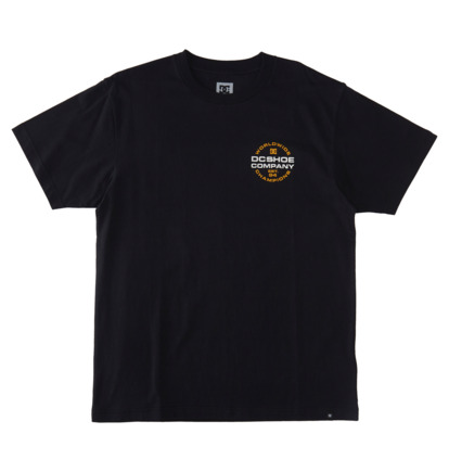 Black Men DC Shoes Eurostep T-Shirt | DC-5270483