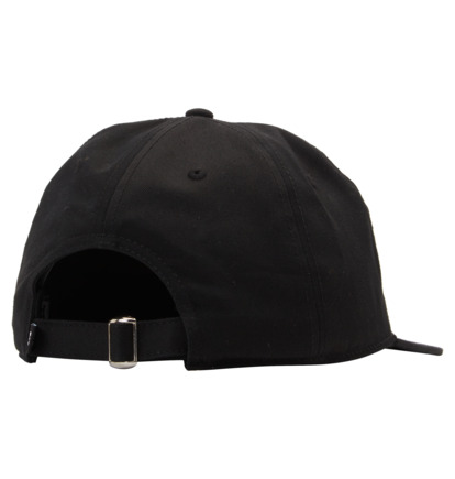 Black Men DC Shoes Gymnasium Strapback Cap | DC-4380672