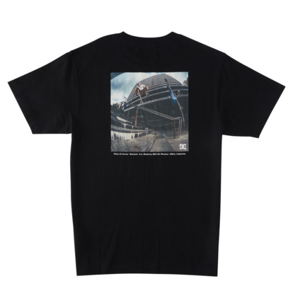 Black Men DC Shoes Heikkila Sw 360 Flip T-Shirt | DC-4703162