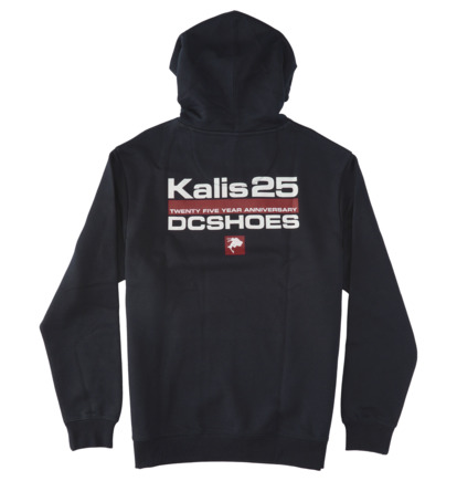 Black Men DC Shoes Kalis 25 Hoodie | DC-5617420