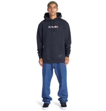 Black Men DC Shoes Kalis 25 Hoodie | DC-5617420