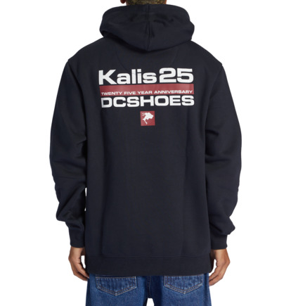 Black Men DC Shoes Kalis 25 Hoodie | DC-5617420