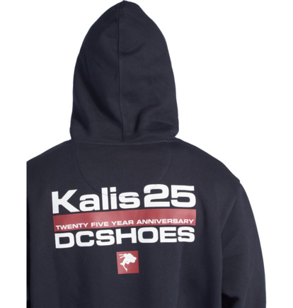 Black Men DC Shoes Kalis 25 Hoodie | DC-5617420