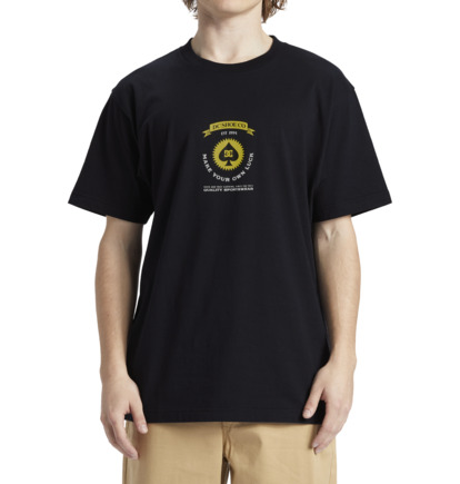 Black Men DC Shoes Lucky Hand T-Shirt | DC-1245978