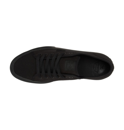 Black Men DC Shoes Manual Skate Shoes | DC-1843690