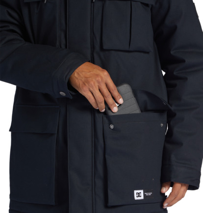 Black Men DC Shoes Maybury Parka | DC-9023845