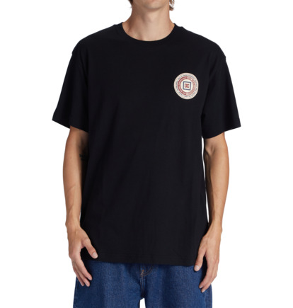 Black Men DC Shoes Old Head T-Shirt | DC-9705324