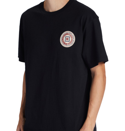 Black Men DC Shoes Old Head T-Shirt | DC-9705324