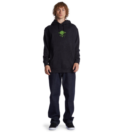 Black Men DC Shoes Outland Hoodie | DC-1680953