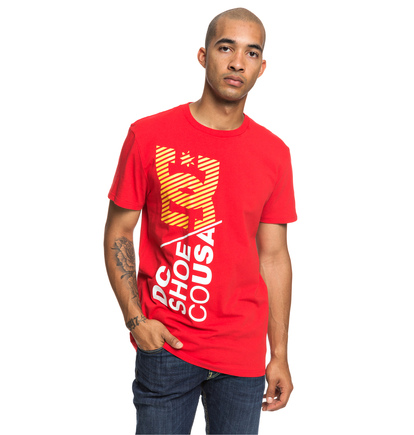 Black Men DC Shoes Posse In Effect T-Shirt | DC-6918204