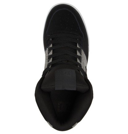 Black Men DC Shoes Pure High-Top Sneakers | DC-5619482