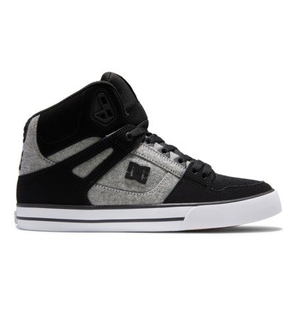 Black Men DC Shoes Pure High-Top Sneakers | DC-5619482