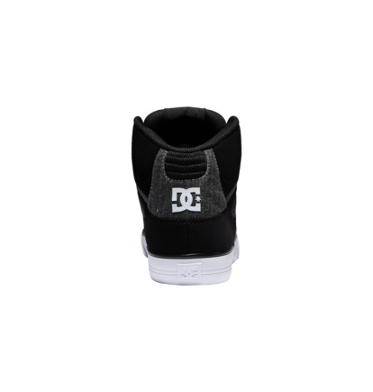 Black Men DC Shoes Pure High-Top Sneakers | DC-8960432