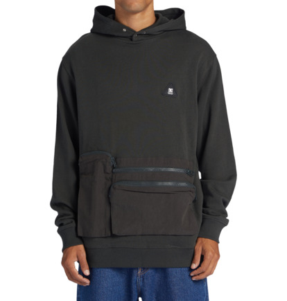 Black Men DC Shoes Reserve Hoodie | DC-8036297