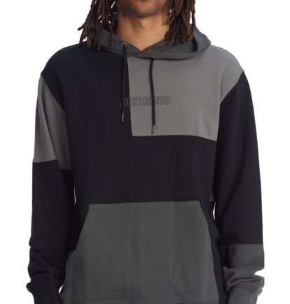 Black Men DC Shoes Rogers Hoodie | DC-6893215