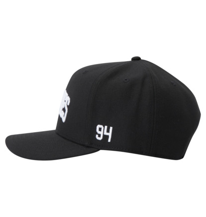 Black Men DC Shoes Semi-Pro Snapback Cap | DC-3801724