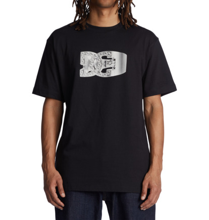 Black Men DC Shoes Shanahan Ring T-Shirt | DC-1046935